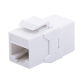 Acoplador UTP Cat6A hembra RJ45 a RJ45 hembra Color Blanco